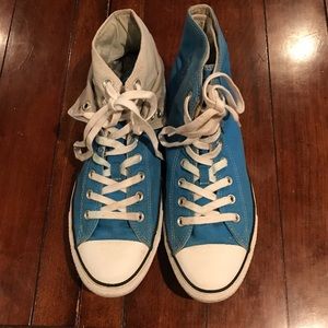 Converse hightops. Men’s 11. Woman’s 13